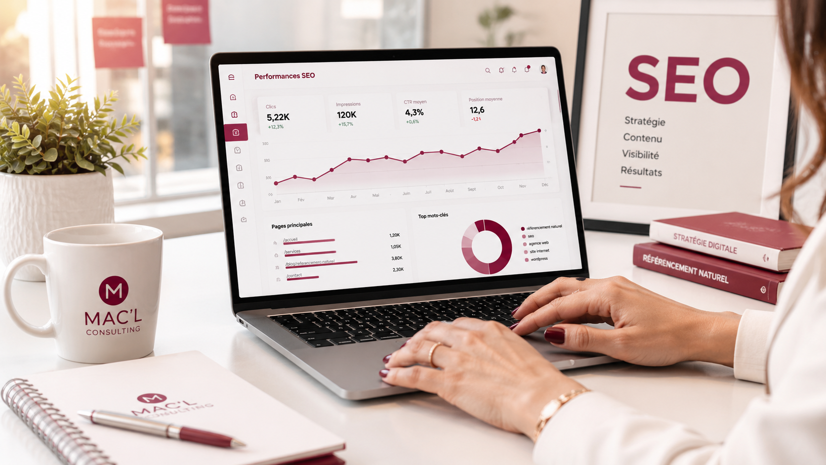 Référencement naturel SEO et stratégie digitale